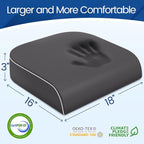 Seat Cushion for Tailbone Pain Relief, Office Chair Cushion, Memory Foam Large - Image 2