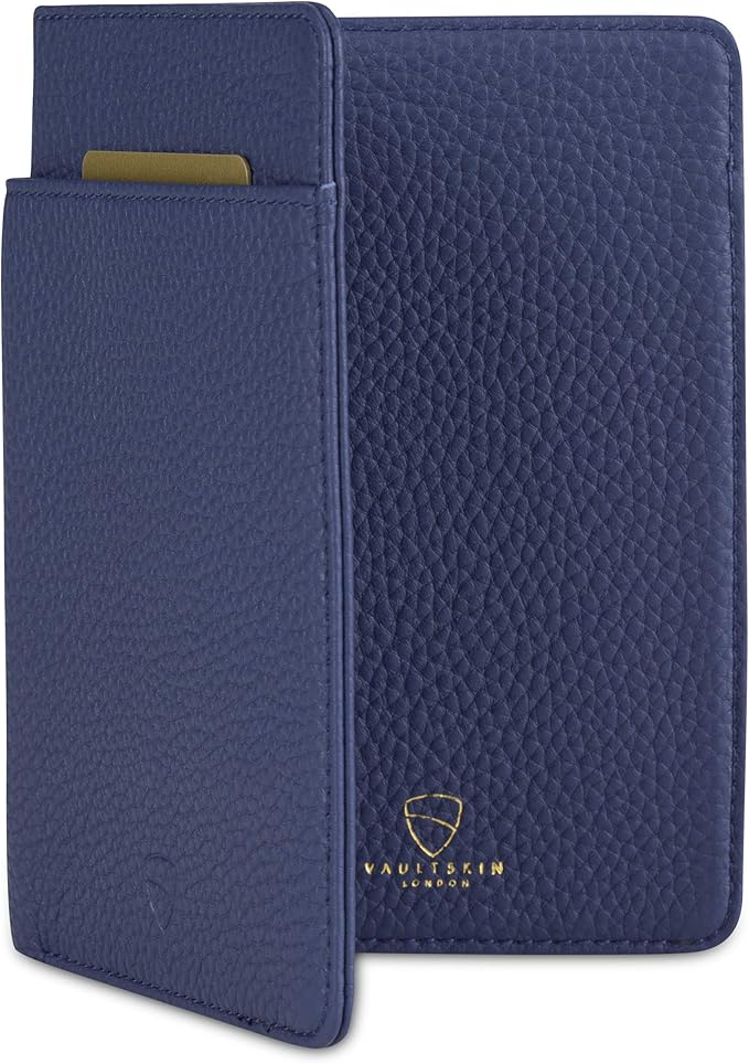 Vaultskin Leather Passport Holder, Slim RFID Blocking Travel Wallet by VAULTSKIN-MinimalistWalletsiPhoneCases