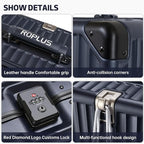 Aluminium Frame Checked-Luggage - Image 6