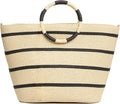Beach Bags for Women Straw Tote Bag Summer Beach Bag Large Woven Straw Tote for by TOFUNTOY