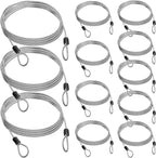 12 Pack Security Cable Luggage Lock by Fiada