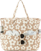 LEDAOU Beach Bag Waterproof Sandproof Women Tote Bag Pool Bag by LEDAOU