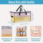 VENO 8 Pack Moving Bags, Comforter and Blanket Storage Bags - Image 5