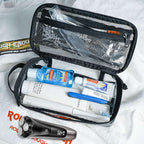Rough Enough Clear Travel TSA Approved Toiletry Bag Small Toothbrush Case - Image 2