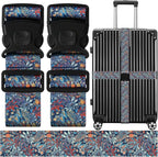 Luggage Straps for Suitcases, Travel Adjustable Belt by ZHOMA