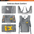 SKYSPER 15L/20L Foldable Hiking Backpack Lightweight Packable Travel Daypack - Image 4
