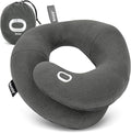 BCOZZY Travel Neck Pillow for Airplane – Patented Double Support for Head by BCOZZY