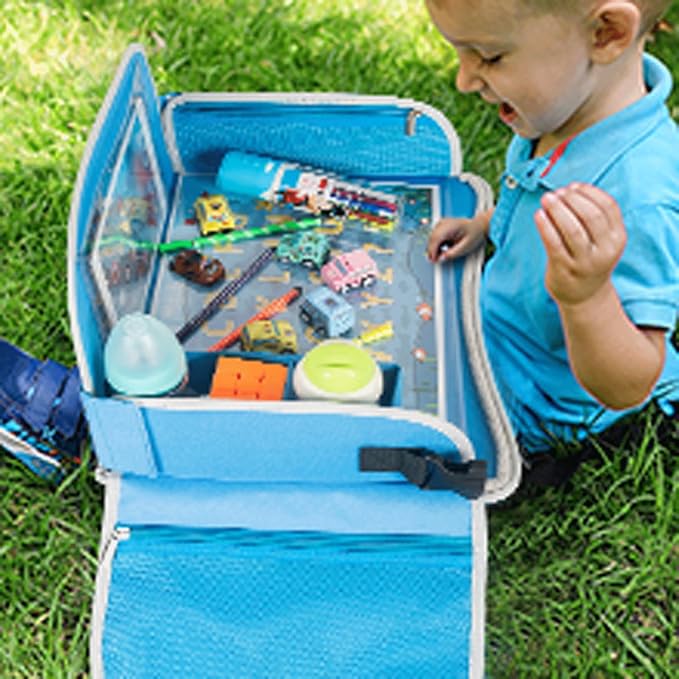 MENZOKE Kids Travel Tray, Car Seat Tray - Image 8