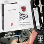 3 Swords Germany – brand quality 8 piece manicure pedicure grooming kit set - Image 6