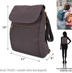 Travelon Anti-Theft Signature Slim Backpack - Image 3