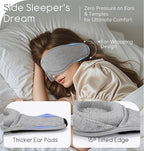Sleep Mask with Headphones Bluetooth 5.4, TOPOINT 3D Eye Mask Blackout with - Image 5