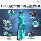 3-in-1 Travel Blanket Airplane – Compact - Image 3