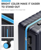 28 inch Luggage Hardside and Lightweight Suitcase - Image 3