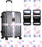 Luggage Straps for Suitcases Travel Belt Luggage Band Heavy Duty Traveling by Stanoha