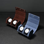 Oirlv Luxury Hexagonal Leather Watch Travel Case Watch Organizer Case - Image 3