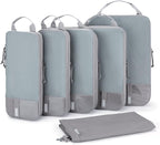 BAGSMART 6 Set Compression Packing Cubes by BAGSMART