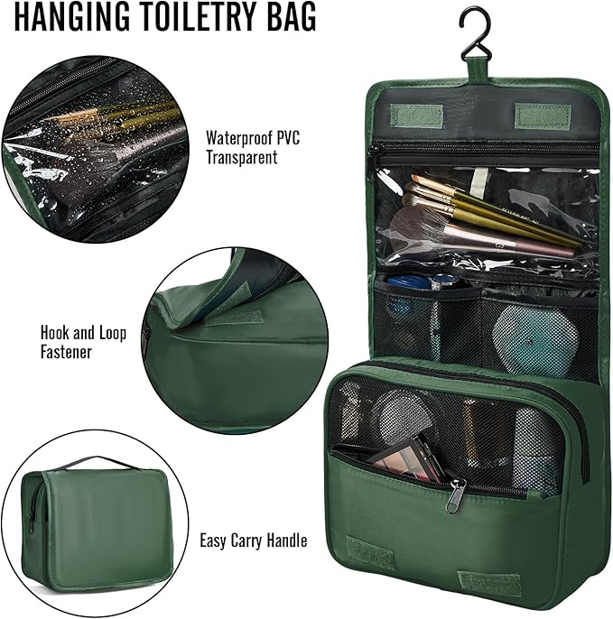 Veken 8 Set Packing Cubes for Travel Essentials, Suitcase Organizer Bags in 4 - Image 3