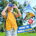 LET'S GO! Binocular for Kids, Compact High Resolution Shockproof Binoculars - Image 3