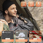KingCamp Sleeping Bag for Adults, Cold Weather & Warm Extra Wide Big & Tall XL - Image 3