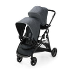 Graco Ready2Grow 2.0 Double Stroller Features Bench Seat and Standing Platform by Graco