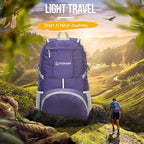 ZOMAKE Lightweight Packable Backpack 35L, Light Foldable Backpacks Water - Image 6