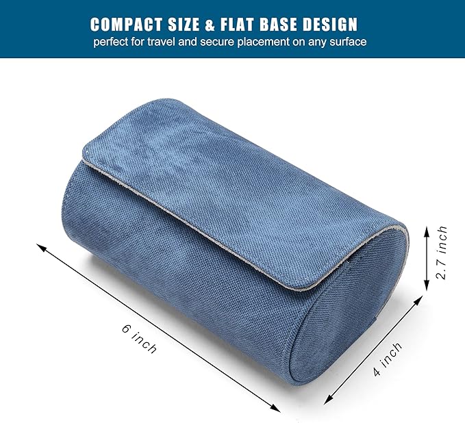 Longjet Watch Roll Travel Case for Men Portable Watches Organizer Box - Image 3