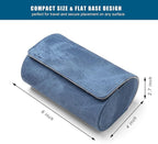 Longjet Watch Roll Travel Case for Men Portable Watches Organizer Box - Image 3