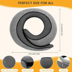 Neck Pillow, Travel Pillow uses Memory Foam to Support Neck Comfort, Ideal - Image 3