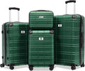 Luggage Sets 4 Piece, ABS PC Lightweight Suitcases by Ottsmn