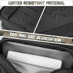 QT&QY Tactical Toiletry Bag For Men Hygiene Bag EDC Military Tool Molle Pouches - Image 3