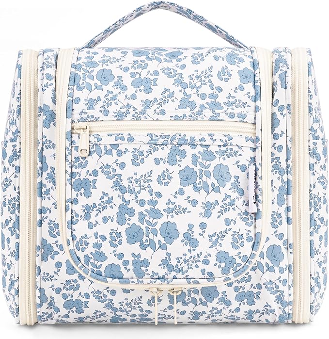 Narwey Hanging Toiletry Bag for Women Travel Makeup Bag Organizer Toiletries by Narwey