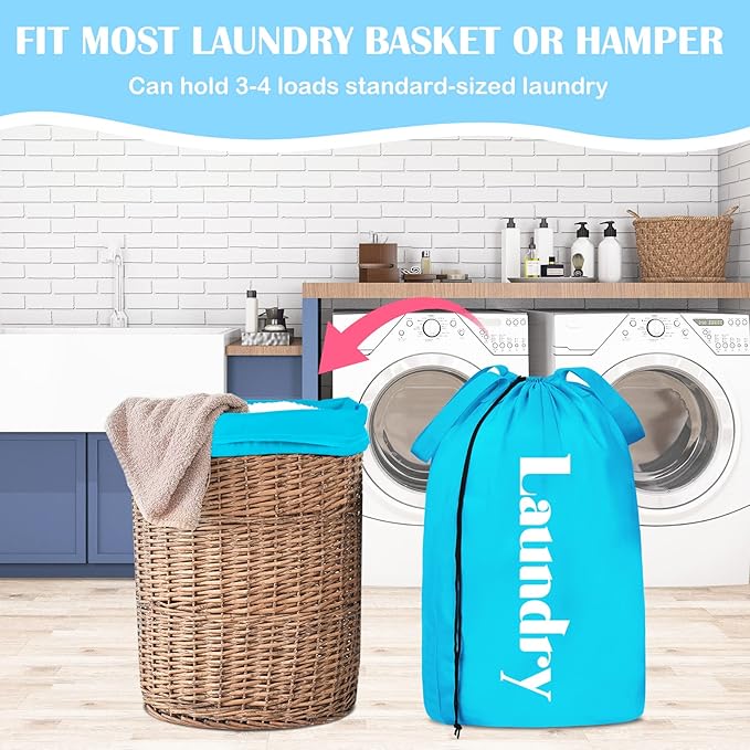 Sylfairy 2 Pack XL Laundry Bag - Image 4