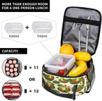 Frog Insulated Lunch Box for Women Men Frog Lunch Bag for Travel, or Fishing - Image 4