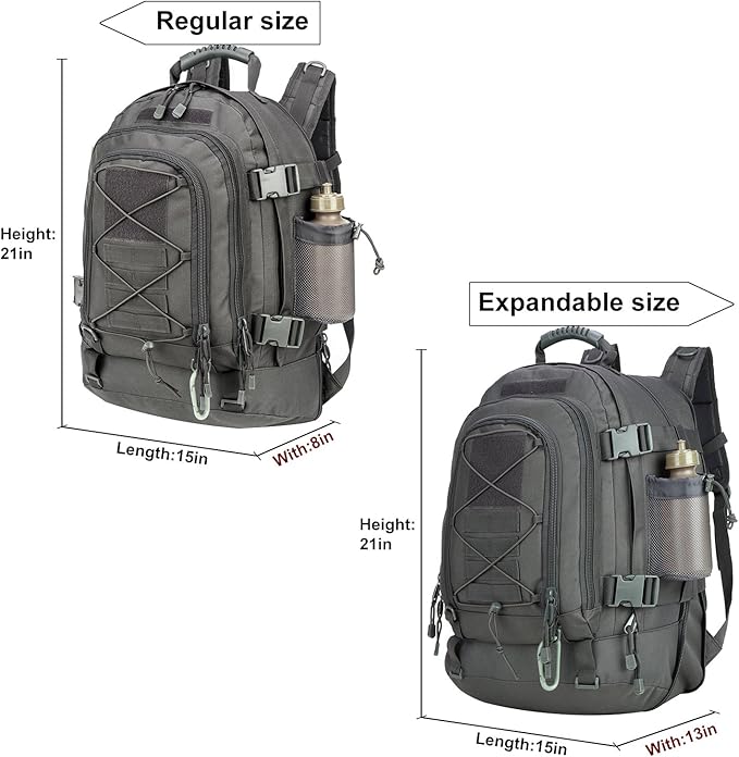 Large Tactical Backpack for Men Military Backpack - Image 5