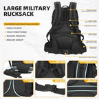 50L Military Tactical Backpack Hiking Waterproof Backpack Large Military Pack 3 - Image 4