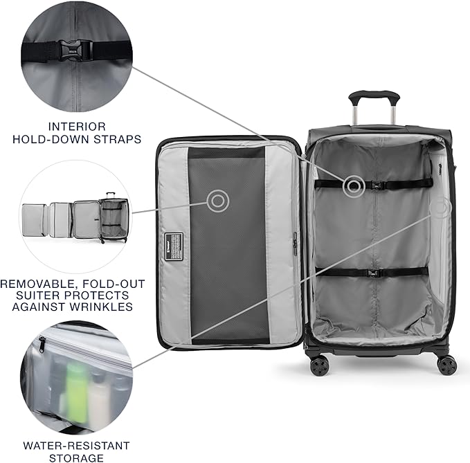 Travelpro Crew Classic Lightweight Softside Expandable Checked Luggage - Image 6