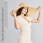 San Diego Hat Company Women's Ultrabraid X-Large Brim Hat, Adjustable Sun Hat - Image 5