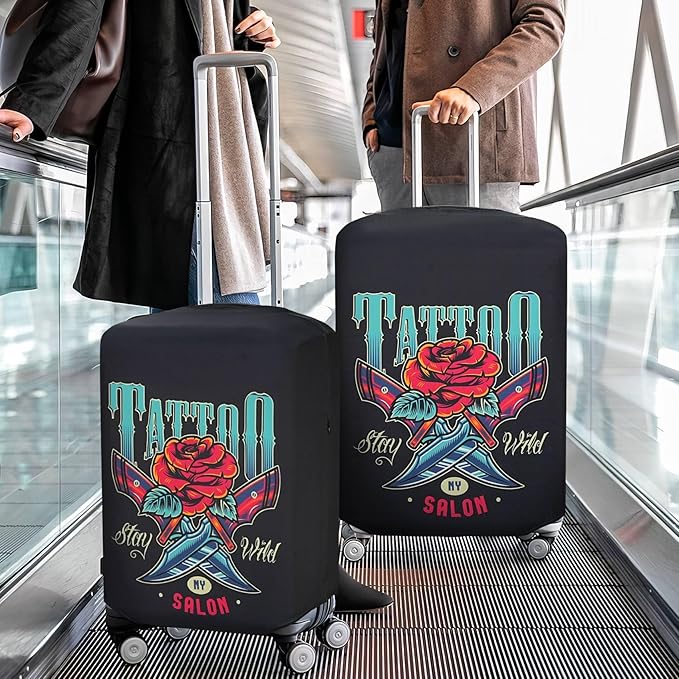 Explore Land Travel Luggage Cover Suitcase Protector Fits 18-22 Inch Case - Image 6
