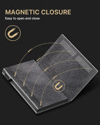 typecase Mens Wallet Card Holder: Pop Up Aluminum Case, Carbon Fiber Leather - Image 6