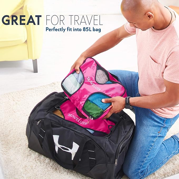 Travel Packing Cubes 5 pcs Luggage Organizer Set - Image 4