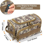 Tactical Toiletry Bag for Men, Hanging Hygiene Bag, Travel Dopp Kit Organizer - Image 6