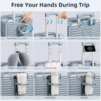 Hard Shell Suitcases Expandable Travel Luggage Sets 3 Piece, Carry on and Check - Image 2