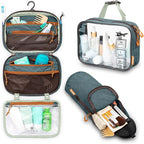 Toiletry Bag Kit Set: Hanging Travel Toiletry Bag + 311 TSA Cosmetic Liquid Bag - Image 7