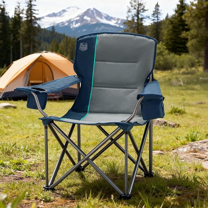 Timber Ridge 550 LBS Oversized Folding Camping Chair - Image 8