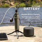 NESTOUT Portable Charger, 5000mAh Outdoor Battery Power Bank, 15W USB-C Fast - Image 2