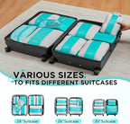 10 Set Compression Packing Cubes - Image 7