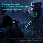 Night Vision Goggles, 4K Night Vision Binoculars - Image 3