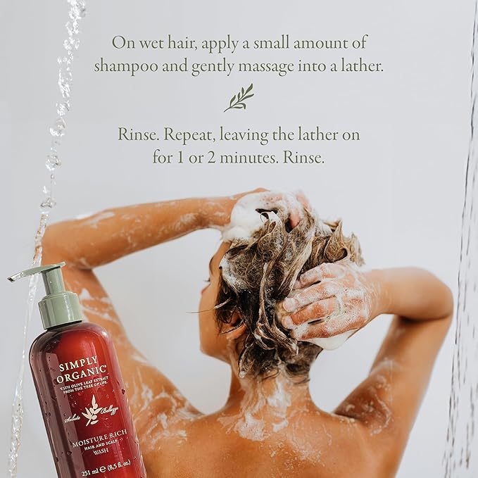 SIMPLY ORGANIC Nourishing Hair Deep Shampoo Scalp Wash, Made in Italy, All - Image 6