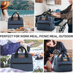HOMESPON Insulated Lunch Bag for Women Men Lunch Box Cooler Lunch Tote for Work - Image 6