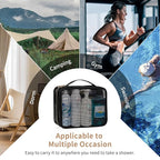 CUBETASTIC Mesh Shower Bag, Hanging Travel Toiletry Bag - Image 2